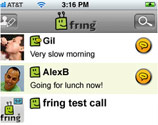 Fring for iPhone