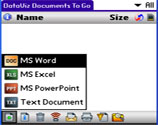 Documents To Go para Palm OS