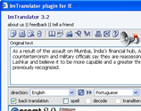 ImTranslator para Internet Explorer