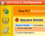 WinCleaner AntiSpyware 5.58